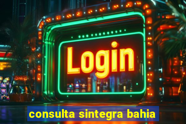 consulta sintegra bahia